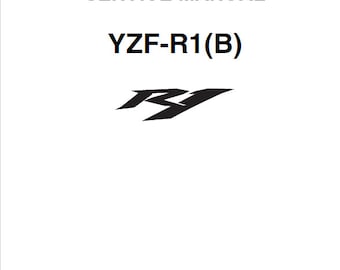ヤマハ　サービスマニュアル ＹＺＦ-Ｒ1 2012 YAMAHA YZF-R1(2012-2014年) サービスマニュアル【QQS-CLT-001-45B