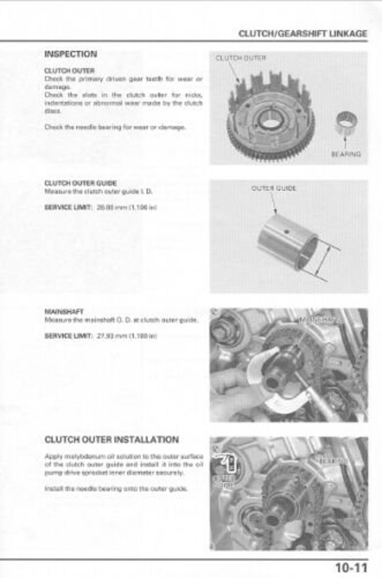 1999 HONDA SHADOW SPIRIT 1100 SERVICE MANUAL PDF visual data 5