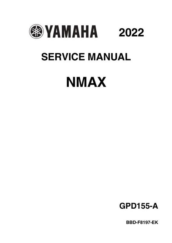Yamaha NMAX 155 Service Manual | 2022-2025 Scooter Repair Guide