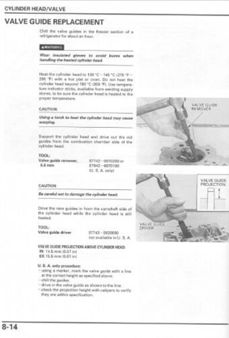 VT1100 SERVICE MANUAL PDF visual data 4