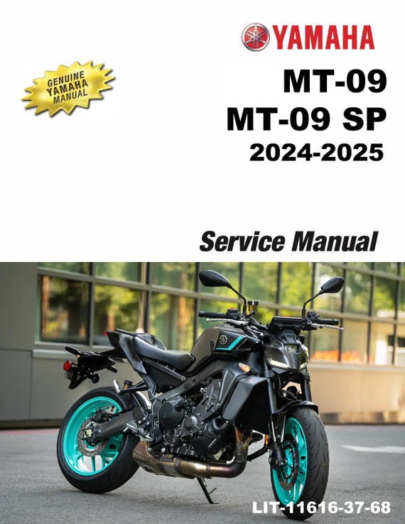 Yamaha MT09 FZ09 Service Manual | 2024-2025 MT-09 FZ-09 SP Repair