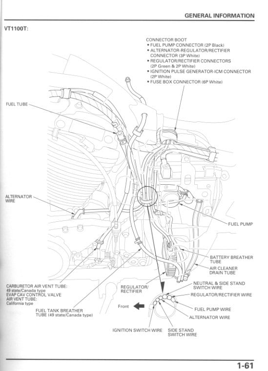 HONDA SHADOW 1100 SERVICE MANUAL PDF DOWNLOAD visual data 6