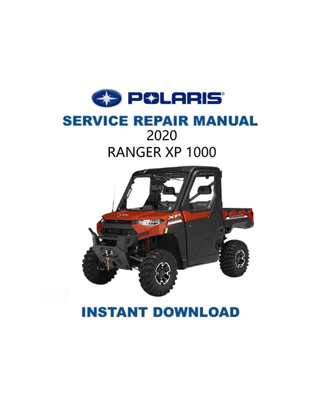 Polaris Ranger XP 1000 Service Manual | 2020 UTV Repair Guide