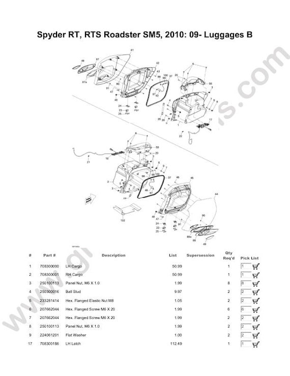 Can Am Spyder RT RTS Service Manual | 2010-2012 Canam Roadster