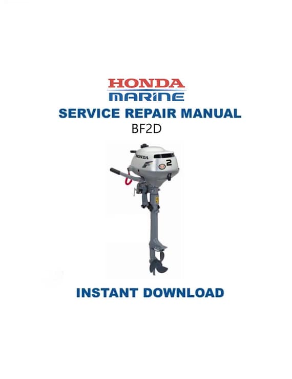 ホンダ二馬力船外機bf2dサービスマニュアル Honda BF2D サービスマニュアル | 船外機修理ガイド | インスタント