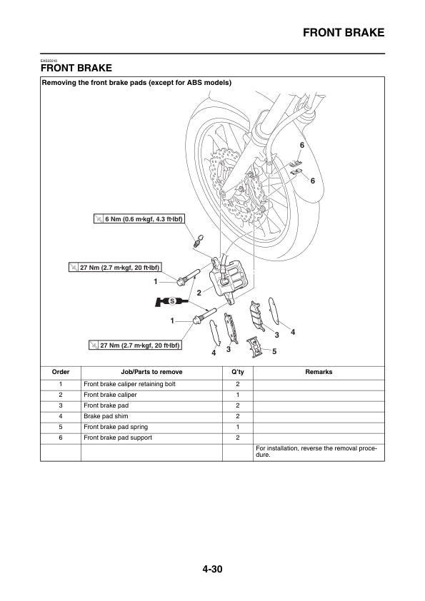Yamaha Bolt 950 Service Manual | 2014-2017 XVS950C Motorcycle