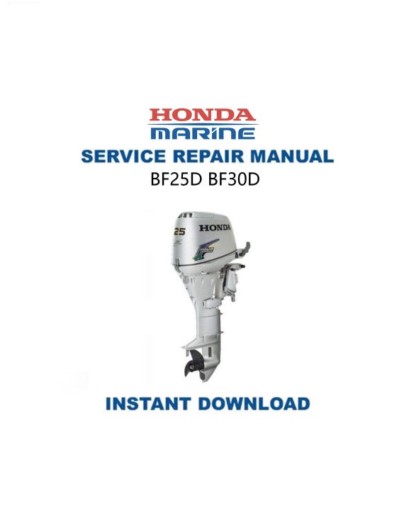 Kit D'entretien Honda Marine – Pour Hors-bord BF25D Et BF30D – Réf. 06211-ZV7-505