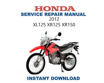 HONDA XL125S サービスマニュアル ホンダ（HONDA） XL125S サービスマニュアル 正規 中古 バイク 整備書