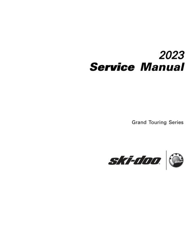 Manual de servicio de Skidoo Grand Touring 2023 / Incluye manual del motor ACE 600 900 / Descarga digital instantánea / PDF imagen 2