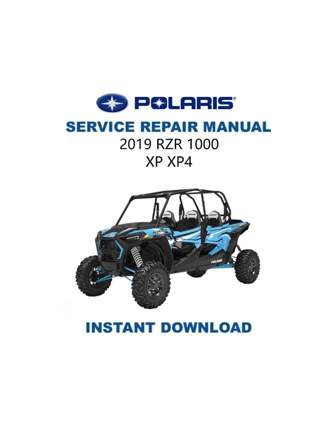 Polaris RZR XP 1000 Service Manual | 2019-2023 UTV Repair Guide
