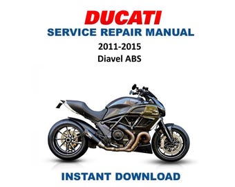 Ducati Diavel ABS-servicehandleiding | Gids motorfietsreparatie 2011-2015 | Directe digitale download | Pdf