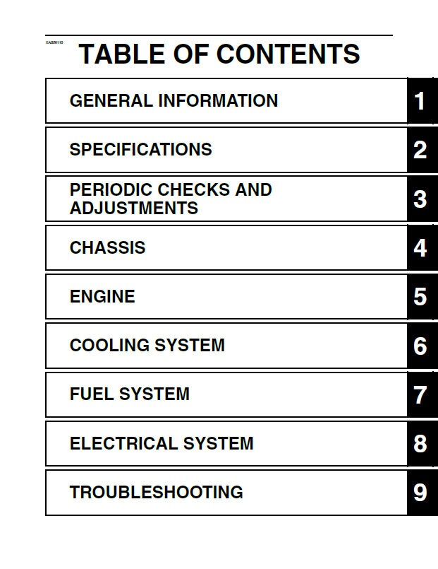 ヤマハ テネレ700 サービスマニュアル Yamaha Tenere 700 Service Manual | 2020 | Immediate Download