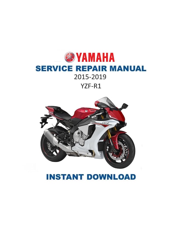 YAMAHA サービスマニュアル YZF-R1/YZF-1M ('20) Yamaha YZF-R1 Service Manual | 2015-2019 R1M Motorcycle Repair