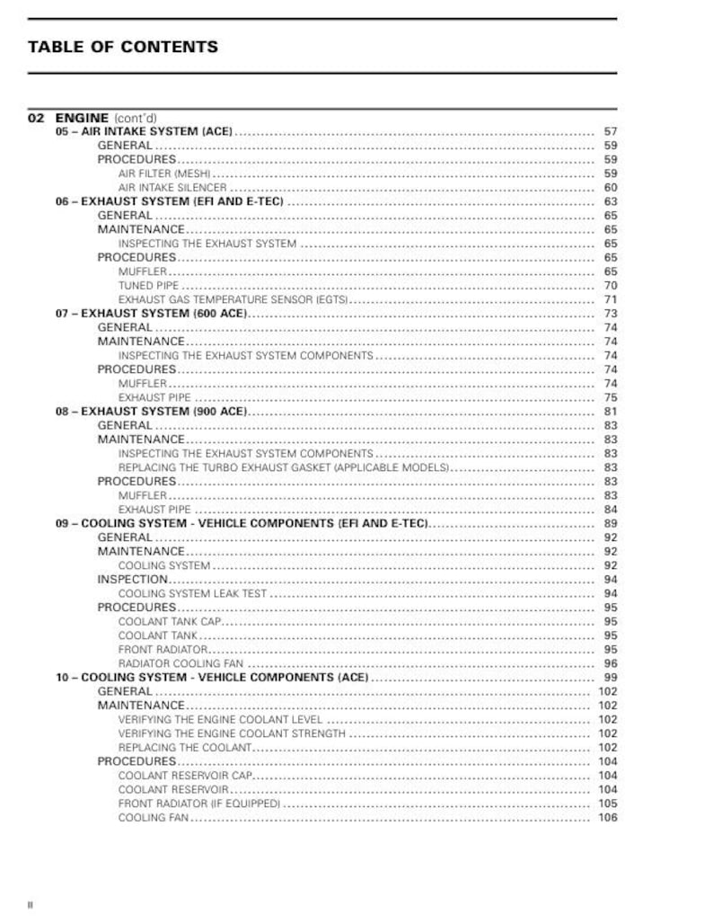 2022 Skidoo Skandic 600 900 Servicemanual | Snöskoterreparationsguide | Direkt digital nedladdning | PDF bild 4