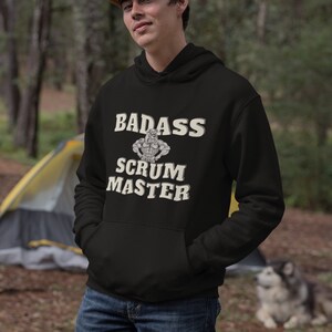 Badass Scrum Master Unisex Heavy Blend Hooded Sweatshirt