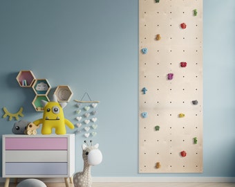 Mur d'escalade modulaire pour enfants, panneaux muraux d'escalade pour la maison