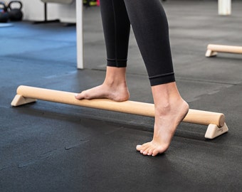 WhiteOak Round Balance Beam (100 cm long)