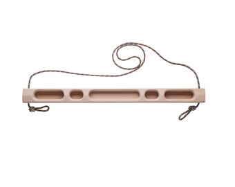 Hangboard portatile in legno WhiteOak per allenamento in arrampicata, tastiera di riscaldamento