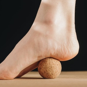 WhiteOak Cork Ball (60 mm) for Mobility, Yoga and Trigger points