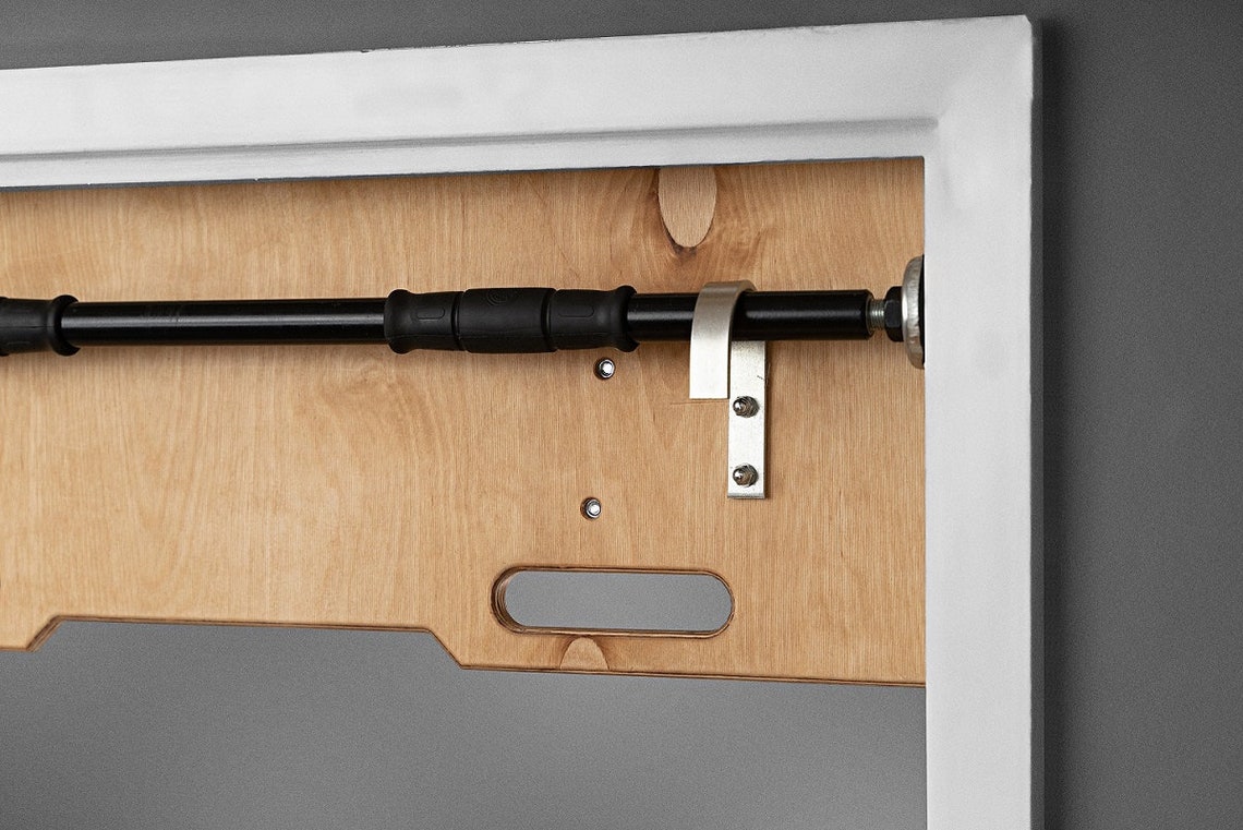 Wooden Hangboard with doorway mount for climbing training Etsy