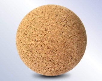 WhiteOak Cork Ball (60 mm) for Mobility, Yoga and Trigger points