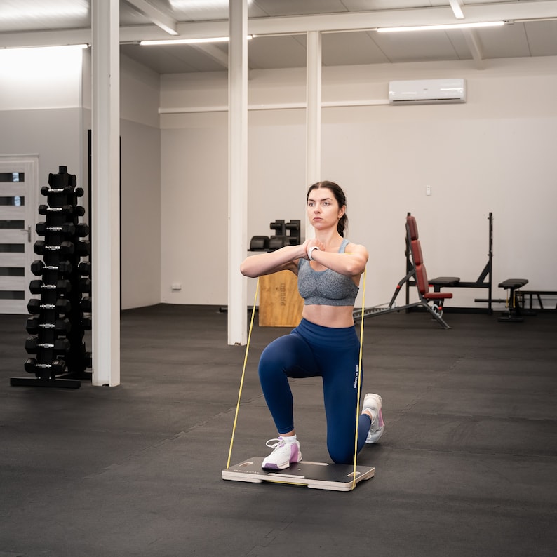 Resistance Bands Training Platform: X3 in one, Rubber Band, Isometric Training and Strength Measurement Base image 5