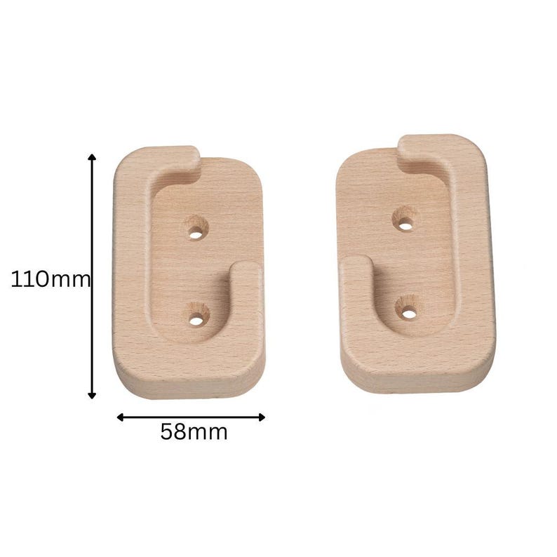 Removable Wooden Pull-Up Bar – Premium 100% hardwood, Cut to Size, Fits Door Frames up to 120 cm, for Adults and Kids image 8