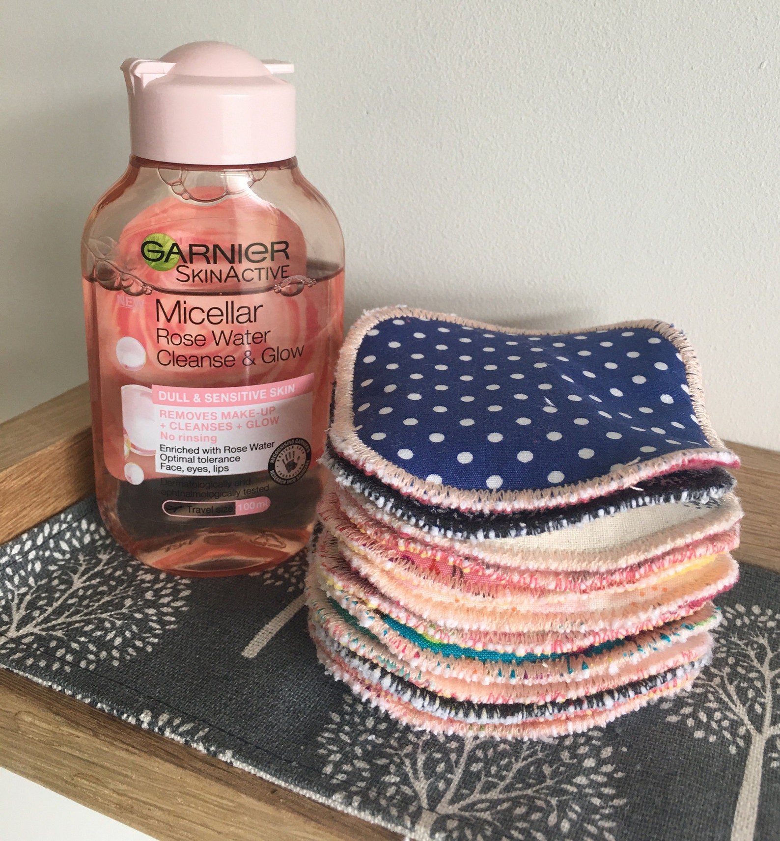 Handmade Reusable Face Wipes 3 Layers of Cotton and Fleece Etsy