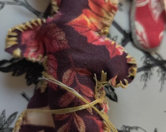 Custom Intention Poppet Kit – DIY Spell Doll with Herbs & Candle – Made to Order Witchcraft