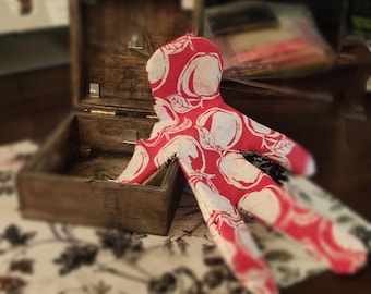 Truth Mirror Box & Poppet Set Reflection Ritual Tool