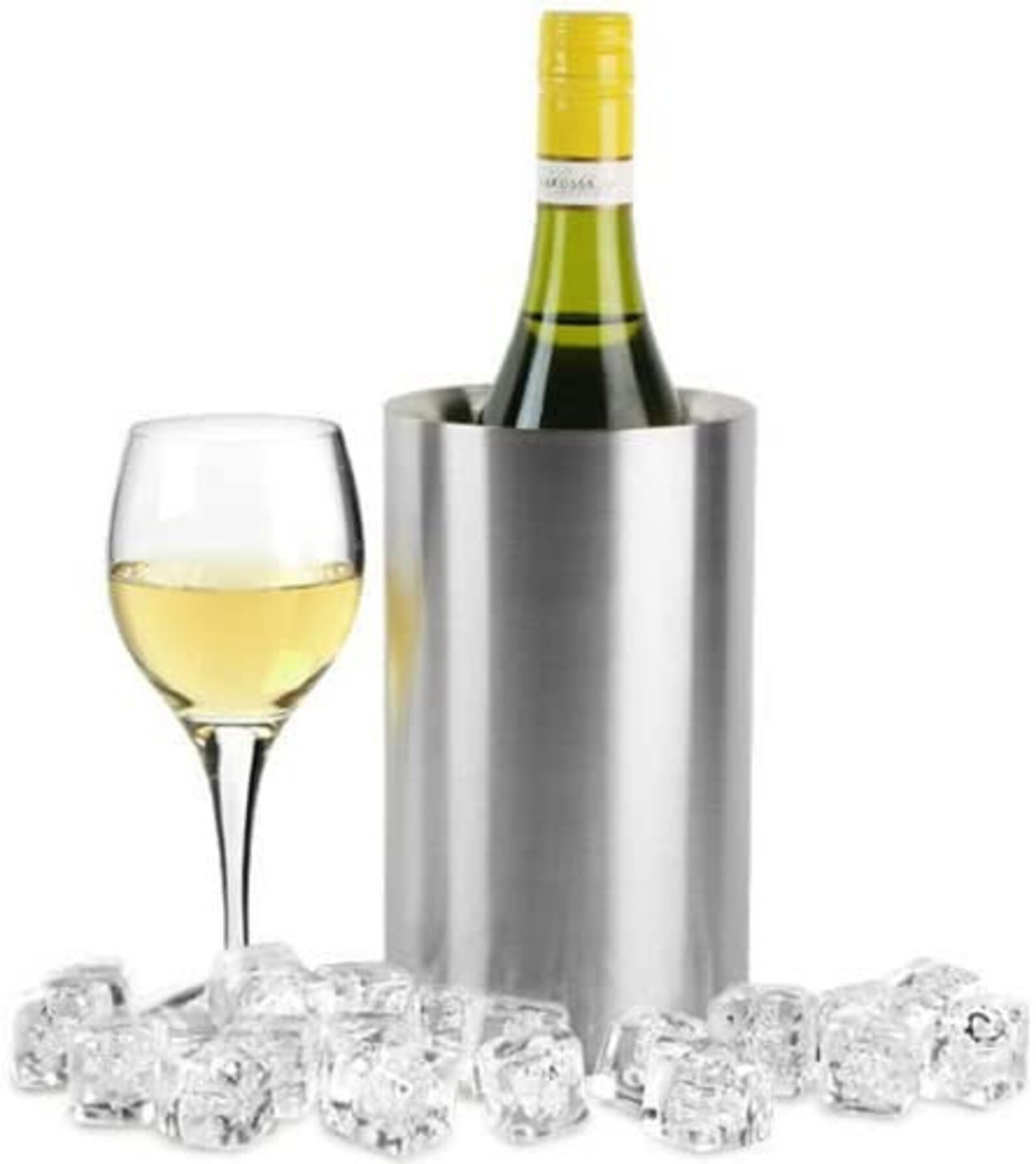 Stainless Steel Wine Cooler Double Walled Insulated Champagne Etsy