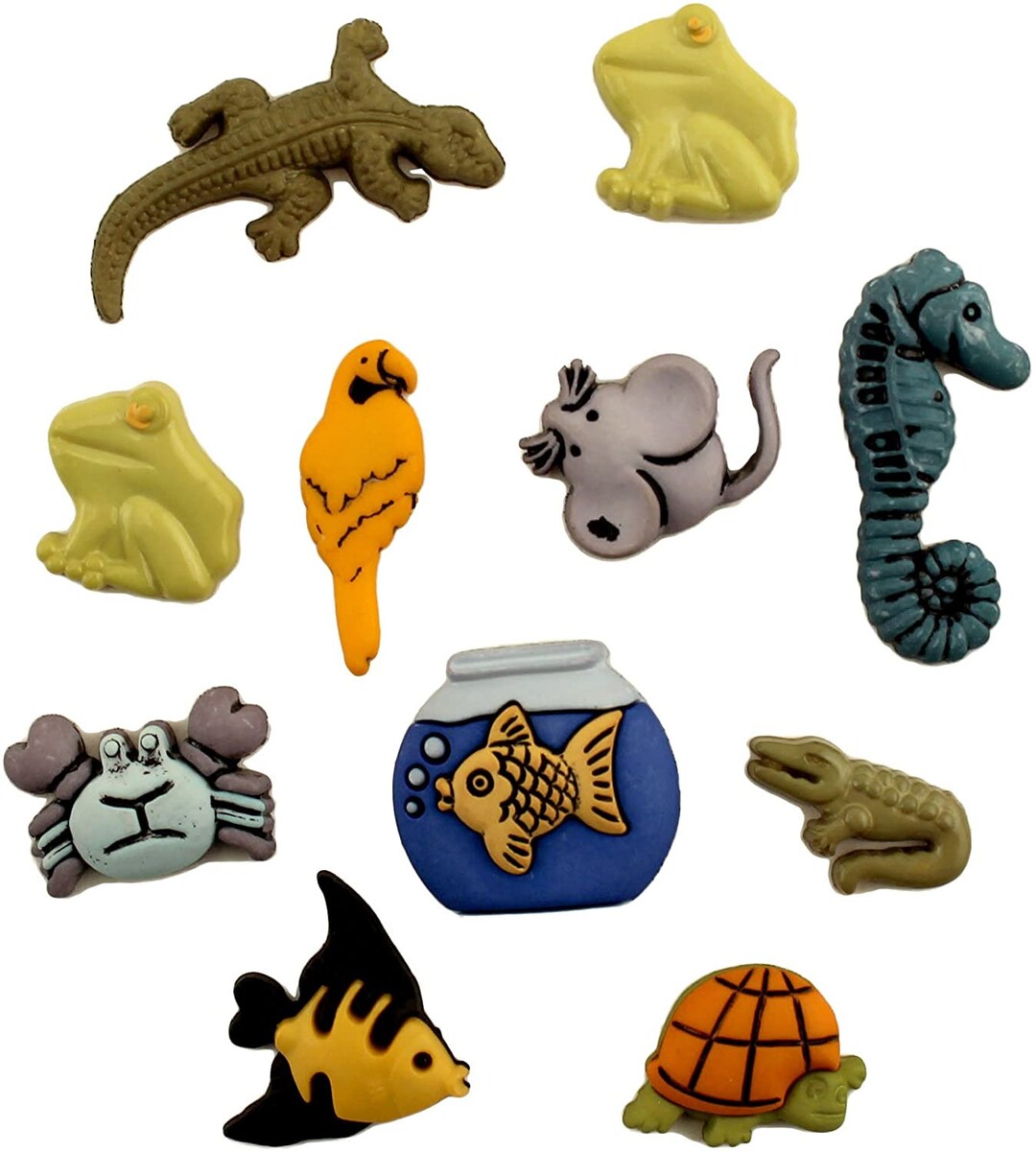 Buttons Galore Exotic Pets Buttons, Great Embellishment Etsy