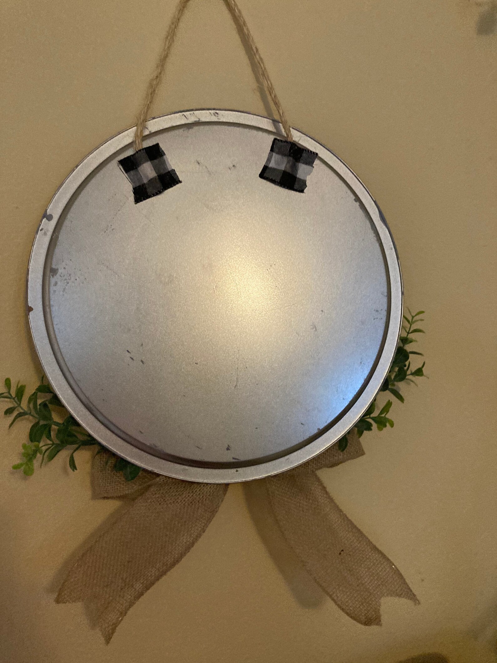 Pizza pan sign Everyday door hanger for front door Etsy