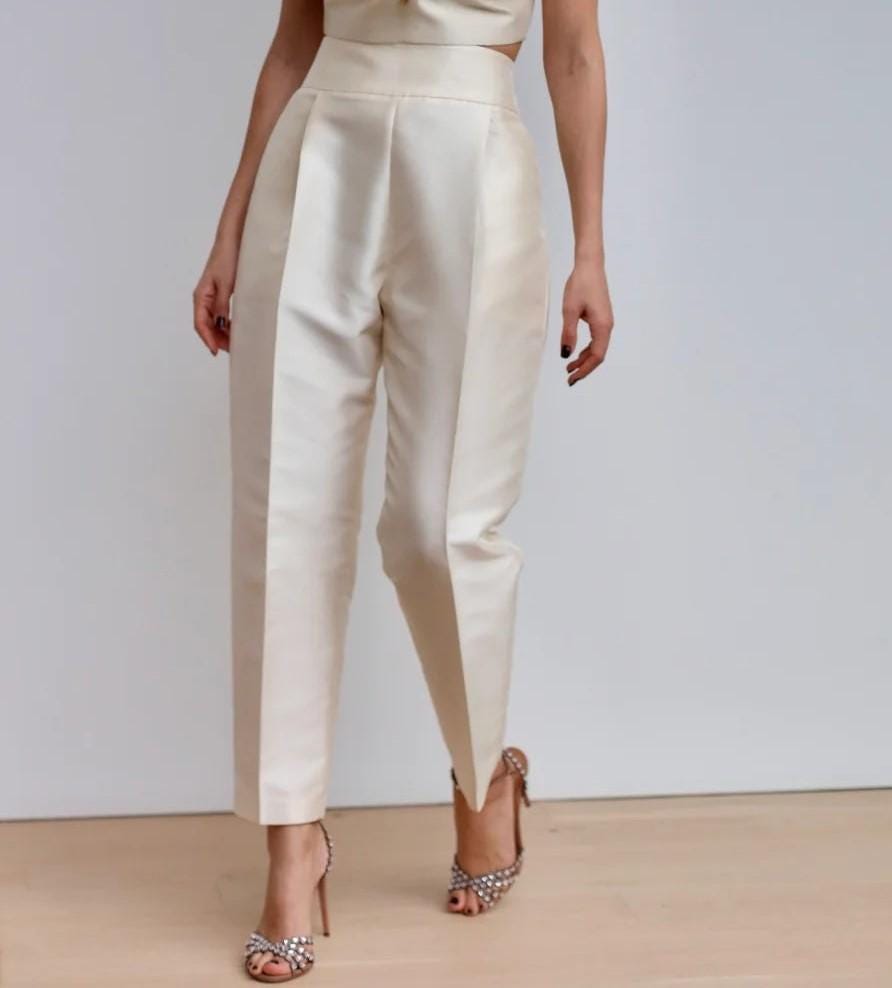 Jacquard Pants - Etsy