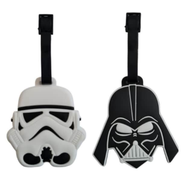 Star Wars Luggage Tag Stormtrooper Darth Vader Holiday