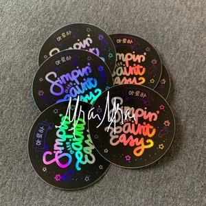 Aroha Simpin Ain&#39;t Easy sticker