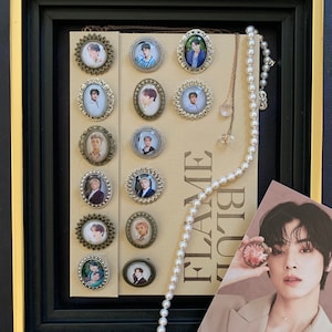 Astro Vintage inspirierte Brosche
