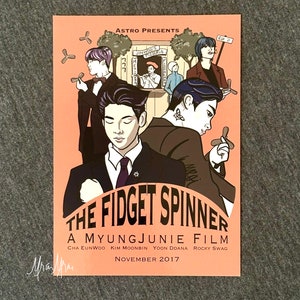 The Fidget Spinner art print