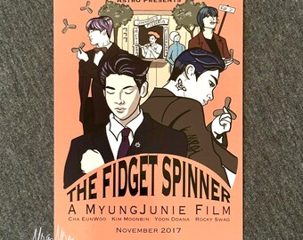 The Fidget Spinner art print