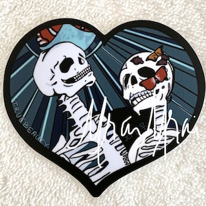 True Beauty Skeleton Sticker