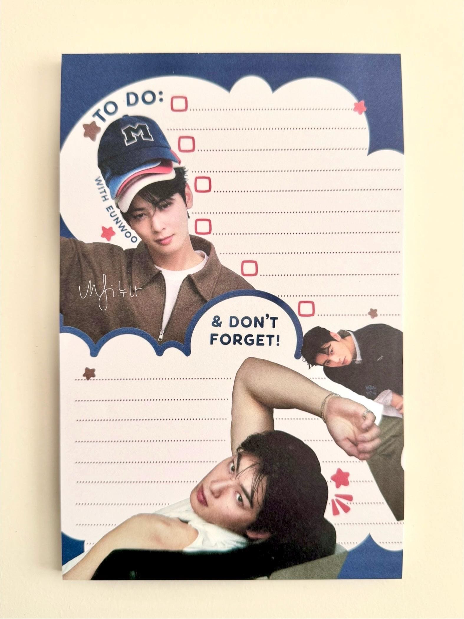 Cha Eun Woo Photocard Astro - Etsy