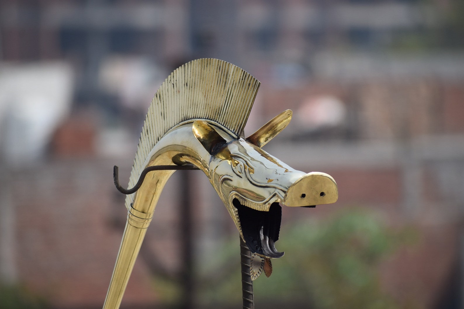 Carnyx of Tintignac Celtic War Horn Celtic Trumpet Replica of Etsy