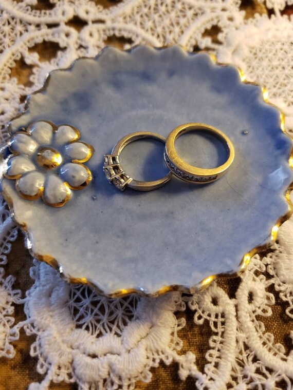 Vintage ring best sale dish