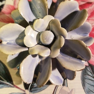 Something Blue! Vintage Blue Flower Brooch