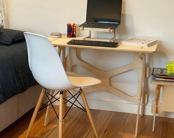 Made in Canada: Scandinavian style student desk / computer desk - fast delivery