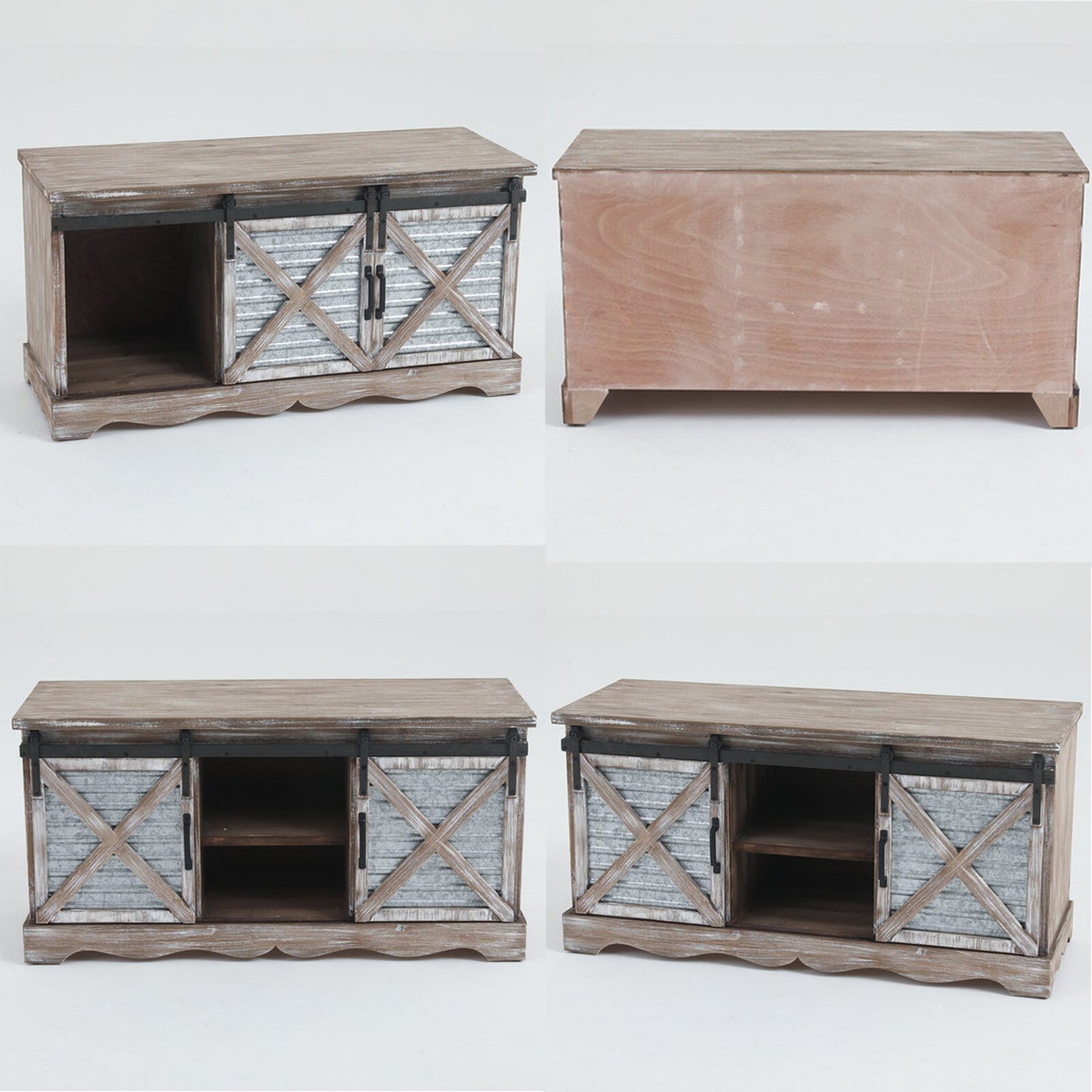 39.4'' Pequeña casa de campo entrada gabinete de | Etsy