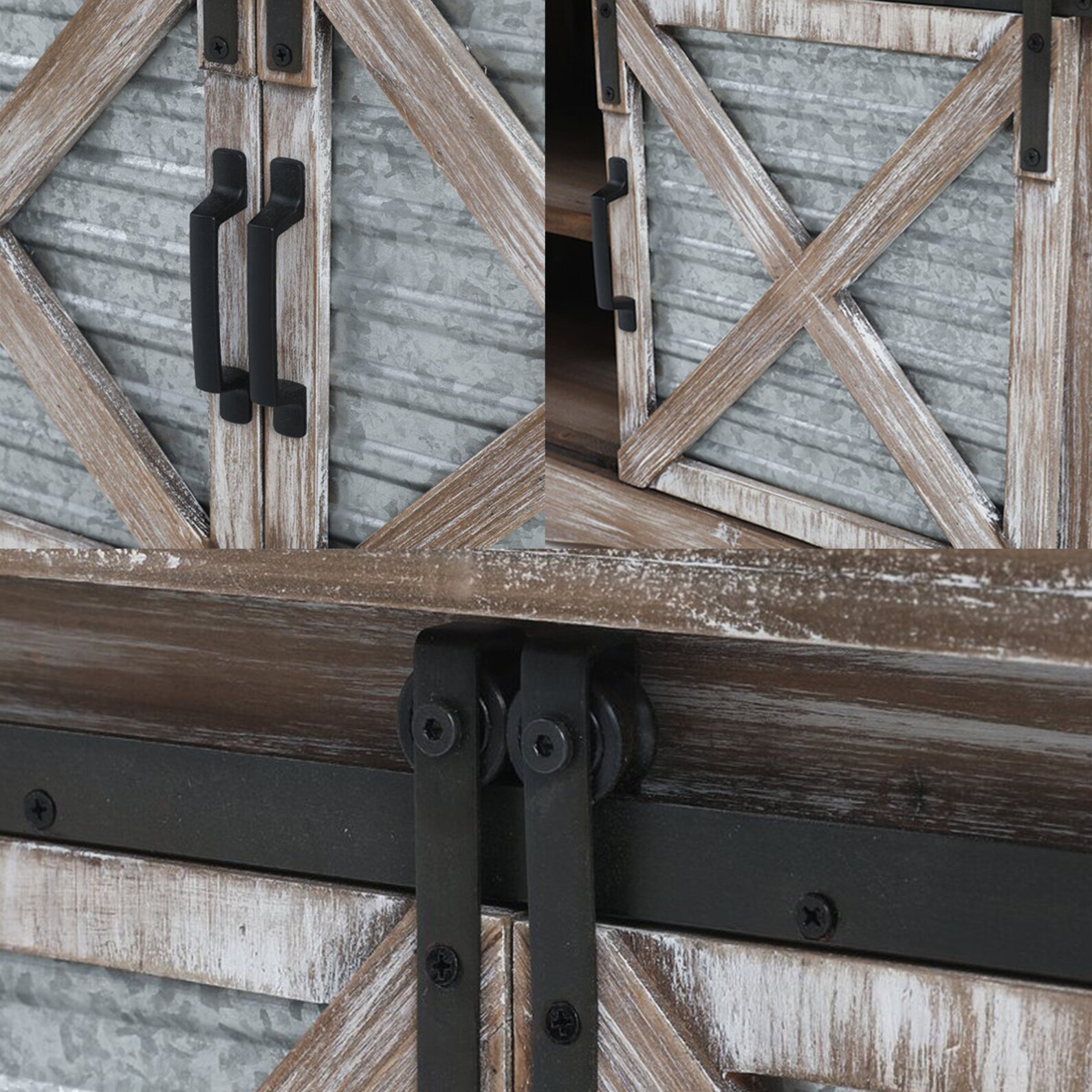 39.4'' Pequeña casa de campo entrada gabinete de | Etsy