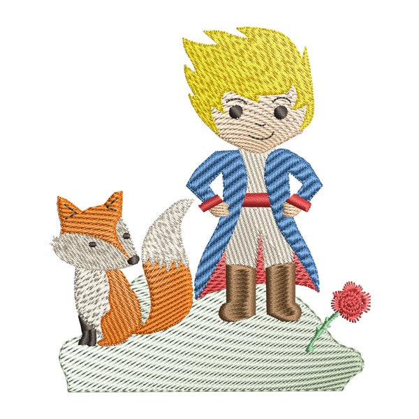 Little Prince - Embroidery Digital Design