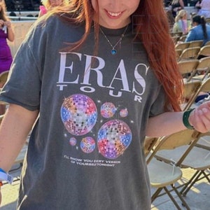 Original Mirror Ball Concert Unisex Comfort Colors Tee | Eras