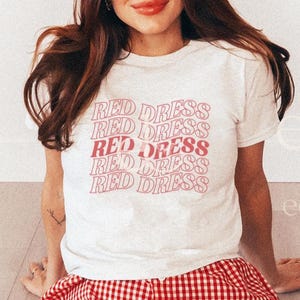 Jonas Brothers Shirt Red Dress - Etsy Canada